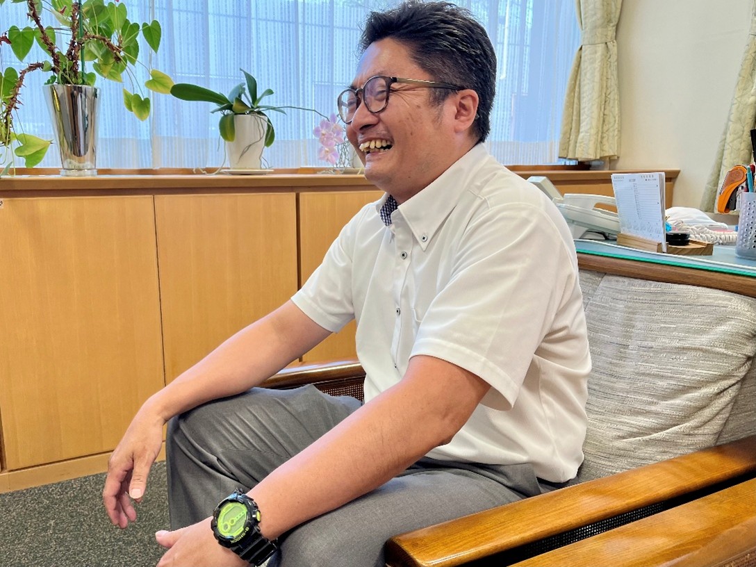 「社会福祉法人 池上長寿園　特別養護老人ホームたまがわ」　施設長：矢嶋さん